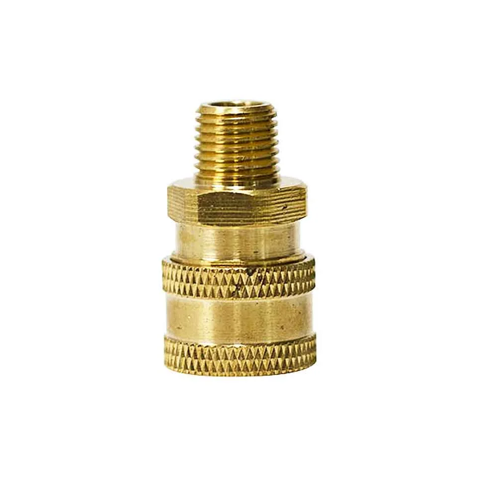 Engate Rápido Inf A Água Macho 1/4 Latão Snow Foam